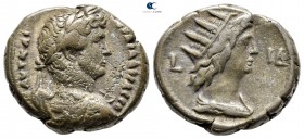 Egypt. Alexandria. Hadrian AD 117-138. Dated RY 14=AD 129/130. Billon-Tetradrachm