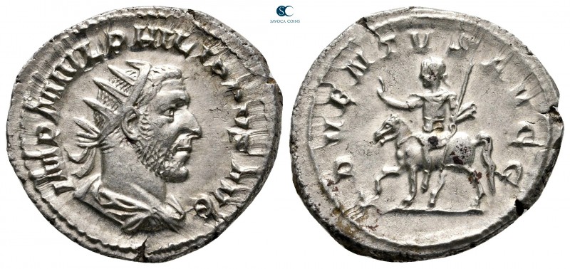 Philip I Arab AD 244-249. Rome
Antoninianus AR

23 mm., 4,93 g.

IMP M IVL ...