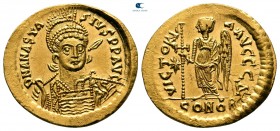 Anastasius I AD 491-518. Struck circa AD 507-518. Constantinople. Solidus AV