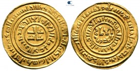 Latin Kingdom of Jerusalem. Imitation Bezants circa AD 1100-1300. Imitating a dinar of the Fatimid caliph al-Amir. Acre mint. Bezant AV