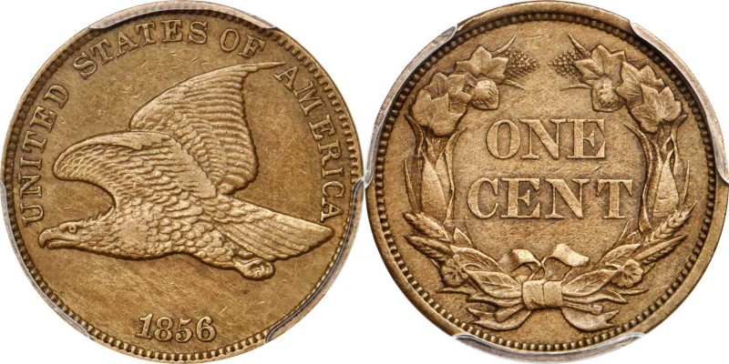 Bold 1856 Flying Eagle Cent Iconic Key-Date Rarity

1856 Flying Eagle Cent. Sn...