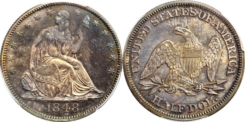 Exceedingly Rare Proof Striking of the 1848 Half Dollar

Only Five Specimens P...