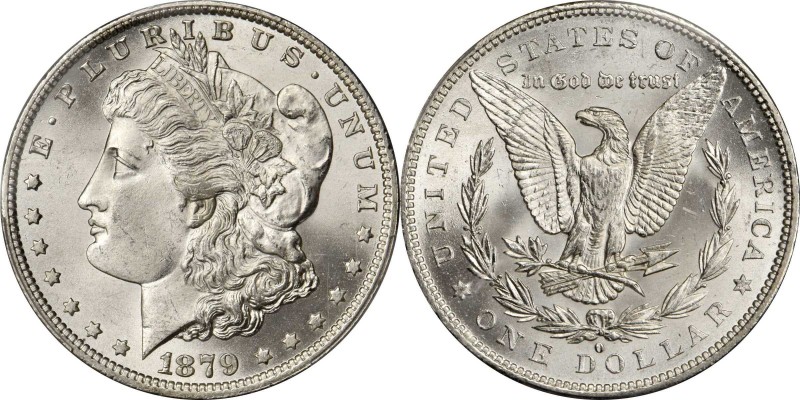 Superior Gem 1879-O Morgan Silver Dollar 

1879-O Morgan Silver Dollar. MS-66 ...
