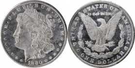 1880-CC Morgan Silver Dollar. VAM-5. Top 100 Variety. 8/High 7. MS-66+ (PCGS). CAC.

Highly lustrous, satiny to softly frosted surfaces are brillian...
