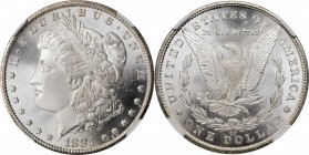1881-CC Morgan Silver Dollar. MS-66+ (NGC).

Intensely lustrous frosty-white surfaces are also possessed of pinpoint striking detail to even the mos...