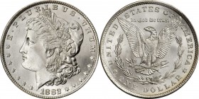 Superb Gem 1882 Morgan Silver Dollar 

MS-67 (PCGS) Just One Graded Finer

1882 Morgan Silver Dollar. MS-67 (PCGS).

This gorgeous coin is virtu...