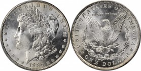 1886 Morgan Silver Dollar. MS-67+ (PCGS). CAC.

Delightful brilliant white surfaces are fully frosted in finish and display a sharply executed strik...