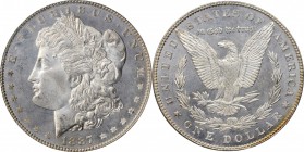 1887/6 Morgan Silver Dollar. VAM-3. Top 100 Variety. MS-65 PL (PCGS). CAC.

Dusted with pale silver iridescence, both sides also exhibit blushes of ...