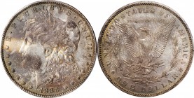 1888-O Morgan Silver Dollar. VAM-4. Top 100 Variety. Doubled Die Obverse, Hot Lips. AU-58 (PCGS). CAC.

This silver dollar is warmly toned with mott...