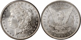1890-CC Morgan Silver Dollar. MS-64 (PCGS).

Sharply struck with billowy mint frost, this is a brilliant and attractive near-Gem example of one of t...