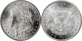 1892-CC Morgan Silver Dollar. MS-64 (PCGS).

Brilliant frosty-white surfaces are host to a bold to sharp strike throughout. Here is a Choice Mint St...