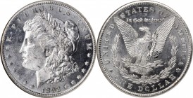 1892-CC Morgan Silver Dollar. MS-61 (NGC).

A bright, brilliant and otherwise frosty example with modest semi-reflective qualities evident in the fi...