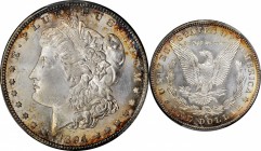 1894-S Morgan Silver Dollar. MS-65 (PCGS).

Superior surface preservation and eye appeal in a survivor of this semi-key date Morgan dollar issue. Bi...