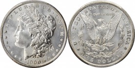 1900-O Morgan Silver Dollar. MS-67 (PCGS).

Intensely lustrous brilliant white surfaces exhibit a smooth, frosty texture that readily upholds the va...