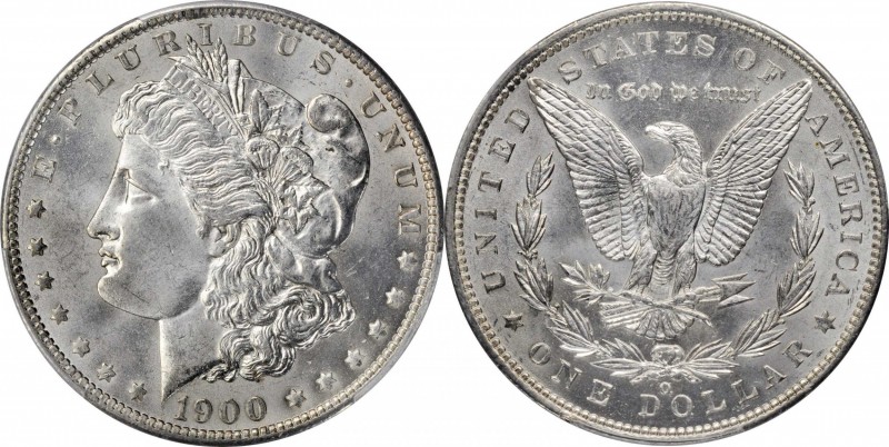 1900-O/CC Morgan Silver Dollar. Top 100 Variety. MS-65 (PCGS).

A brilliant, l...