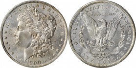1900-O/CC Morgan Silver Dollar. Top 100 Variety. MS-65 (PCGS).

Billowy mint frost blankets smooth, brilliant, Gem-quality surfaces.

PCGS# 7268. ...
