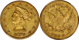 1883 Liberty Head Eagle. MS-61 PL (PCGS).

The unique PL-designated 1883 eagle known to PCGS, this is a lovely coin that is sure to elicit strong bi...