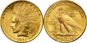 Superior Quality 1911 Indian Eagle

1911 Indian Eagle. MS-66+ (PCGS). CAC.

The incredibly beautiful surfaces of this 1911 eagle border on pristin...