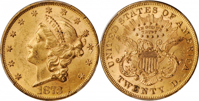 Seldom Offered 1873 Close 3 Double Eagle

1873 Liberty Head Double Eagle. Clos...