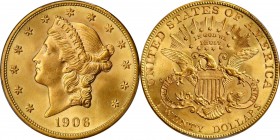 Single Finest Certified 1906 Double Eagle

Extraordinary PCGS/CAC MS-66+ Quality A Low Mintage Issue

1906 Liberty Head Double Eagle. MS-66+ (PCGS...