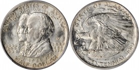 1921 Alabama Centennial. 2x2. MS-65 (PCGS).

Brilliant with billowy mint frost.

PCGS# 9225. NGC ID: BYEZ.