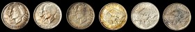 1937 Arkansas Centennial, PDS Set, Mint State (Uncertified), housed in the original leather case with mailing box as distributed by Stack's.

The Ph...
