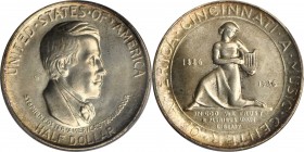 1936 Cincinnati Music Center. MS-67 (PCGS).

Enchanting satin surfaces are essentially brilliant in the centers, the peripheries adorned with blushe...