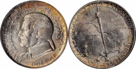 1936 Cleveland Centennial/Great Lakes Exposition. MS-67 (PCGS). CAC.

Here is an excellent Superb Gem that offers flashes of rainbow iridescence und...