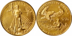 1991 Half-Ounce Gold Eagle. MS-69 (PCGS).

Virtually pristine, this is an as struck beauty with satiny deep gold surfaces. Our multiple offerings in...