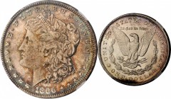 1896 Morgan Silver Dollar--Broken Collar @ 12, 6 and 9 O'Clock--MS-62 (NGC).

A particularly appealing example of this plentiful Philadelphia Mint M...