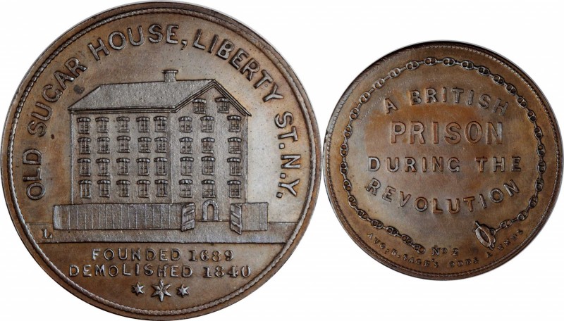 Augustus B. Sage Medals

"1840" (1858) Sage's Odds and Ends -- No. 2, Old Suga...