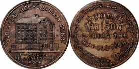 Augustus B. Sage Medals

"1840" (1858) Sage's Odds and Ends -- No. 2, Old Sugar House, Liberty Street, N.Y. Second Obverse Die. Restrike. Bowers-2b....