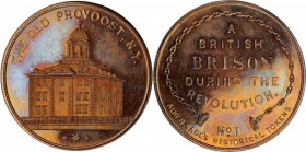 Augustus B. Sage Medals

Undated (ca. 1858) Sage's Historical Tokens -- No. 1, The Old Provoost, N.Y. First Reverse Die. Original. Bowers-1a. Die St...