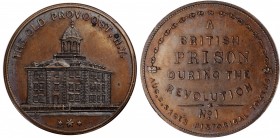 Augustus B. Sage Medals

Undated (ca. 1858) Sage's Historical Tokens -- No. 1, The Old Provoost, N.Y. Second Reverse Die. Original. Bowers-1b. Die S...