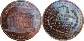 Augustus B. Sage Medals

"1776" (ca. 1858) Sage's Historical Tokens -- No. 9, Richmond Hill House, N.Y. Original. Bowers-9, Musante GW-296, Baker-Un...