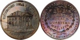 Augustus B. Sage Medals

"1776" (ca. 1858) Sage's Historical Tokens -- No. 9, Richmond Hill House, N.Y. Original. Bowers-9, Musante GW-296, Baker-Un...