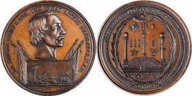 George H. Lovett Medals

1859 Dr. Elisha Kent Kane, Great Arctic Navigator Medal. Bronze. 50.5 mm, 5.5 mm thick. By George Hampden Lovett. Mint Stat...