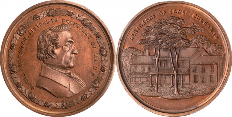 George H. Lovett Medals

Undated (ca. 1860-1861) Presidential Residences Serie...