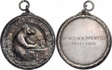 Bela Lyon Pratt Medals

1926 Tavern Club Medal. Silver. 50 mm, without integral loop. 55.3 grams. By Bela Lyon Pratt. About Uncirculated.

Looped ...