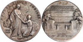 John R. Sinnock Medal

1932 Hoover Silver Jubilee Medal. Silver. 30.3 mm. 16.6 grams. By John R. Sinnock. Extremely Fine.

Obv: Allegorical figure...