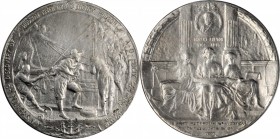 Art Medals - ANS Medals

1909 Hudson-Fulton Medal. Silver-Plated. 32 mm. By Emil Fuchs. Miller-23. YONKERS, N.Y. Mint State.

From the Richard Jew...