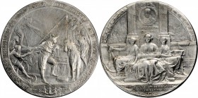 Art Medals - ANS Medals

1909 Hudson-Fulton Medal. Silver-Plated. 32 mm. By Emil Fuchs. Miller-23. YONKERS, N.Y. Mint State.

From the Richard Jew...