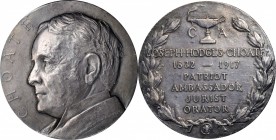 Art Medals - ANS Medals

"1917" (1922) Joseph Hodges Choate Medal. Silver. 64 mm. 111.2 grams. By Herbert Adams. Miller-44. Edge #73. About Uncircul...