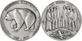 Art Medals - Medallic Art Company

1969 California Bicentennial Medal. Silver. 139.7 grams. .999+ fine. By Tom Van Sant. Edge #6450. Mint State.

...