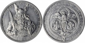 So-Called Dollars

1910 Brian Boru Dollar. Aluminum. 38 mm. HK-392, DeLorey-78. Rarity-6. MS-64 (PCGS).