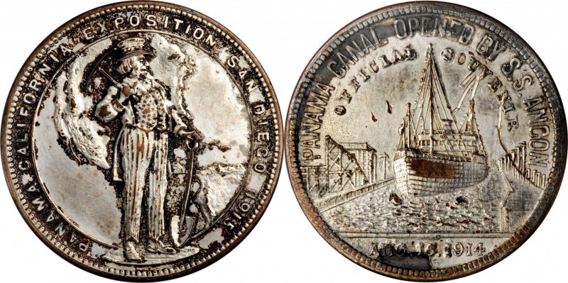 So-Called Dollars

1915 Panama-California Exposition. Official Medal. Silver-P...