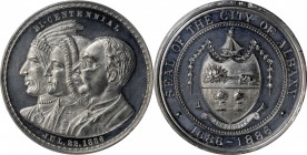 So-Called Dollars

1886 Albany Bicentennial Medal. Type I. White Metal. 38 mm. HK-601, Rulau NY-Ab 4. Rarity-5. MS-62 (PCGS).