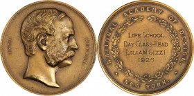 Agricultural, Scientific, and Professional Medals

1926 National Academy of Design Suydam Medal. Bronze. 63 mm. Julian AM-49. Mint State.

Housed ...