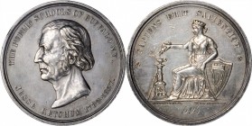School, College and University Medals

"1867" (ca. 1875) Buffalo, New York Schools Medal. Silver. 48.9 mm. 51.3 grams. Julian SC-15. No. 594. Extrem...