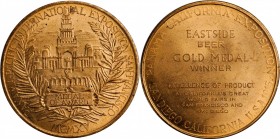 Fairs and Expositions

1915 Panama-Pacific International Exposition Eastside Beer Medallion. Gilt Bronze. 28.5 mm. Mint State.

Obv: Replica of Ex...